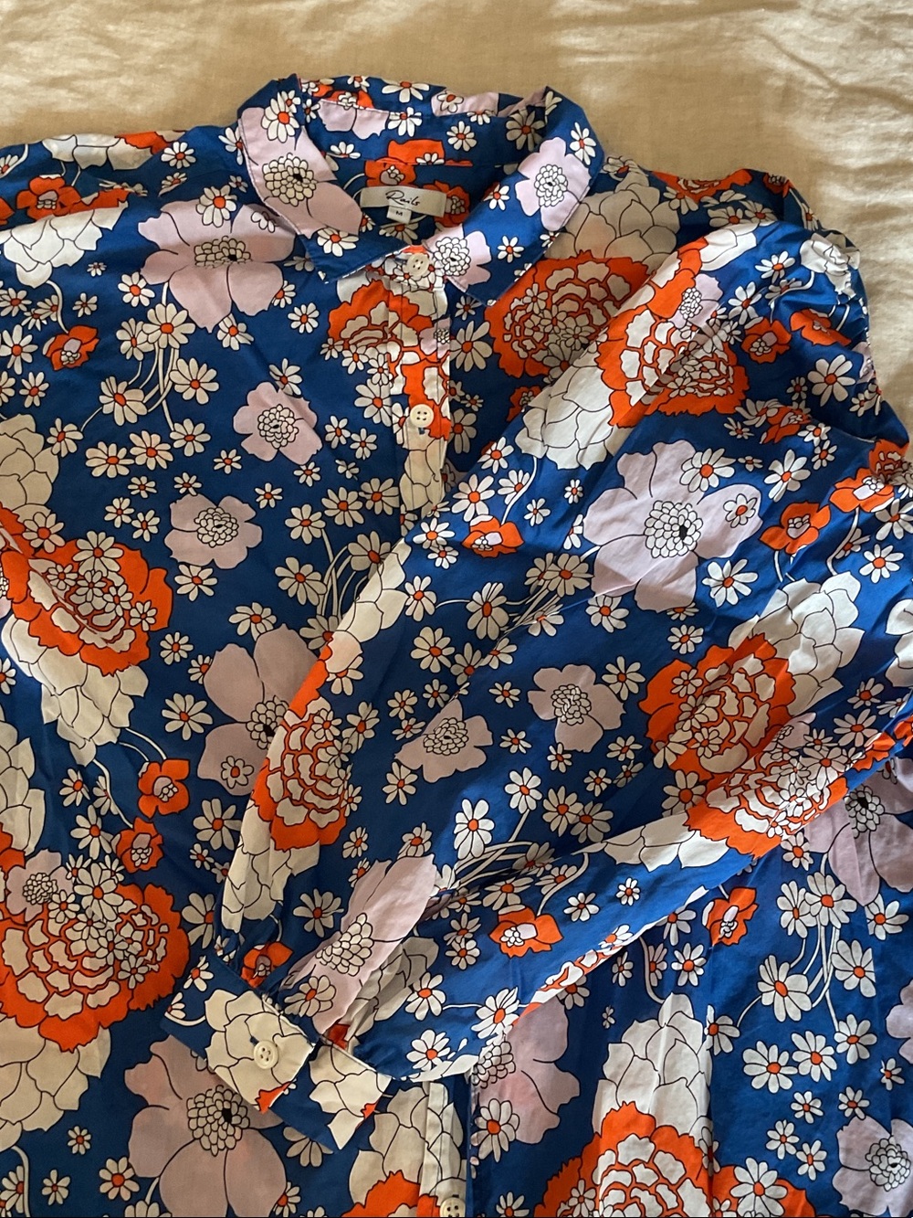 Rails size M button down top